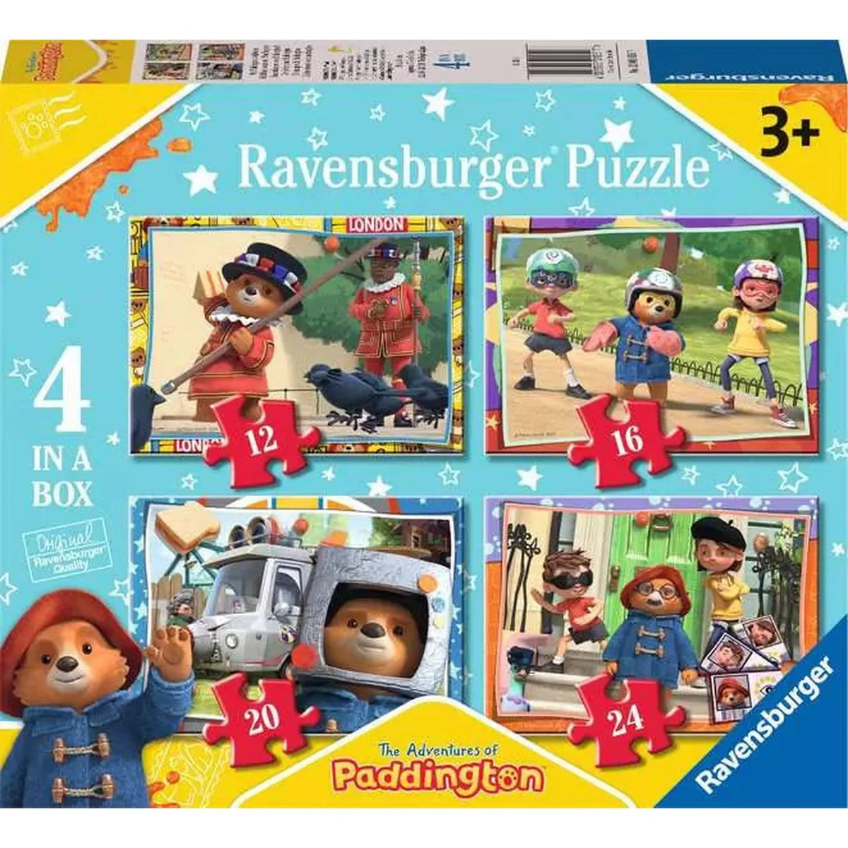 The Adventures of Paddington Bear 4-in-a-Box Puzzles