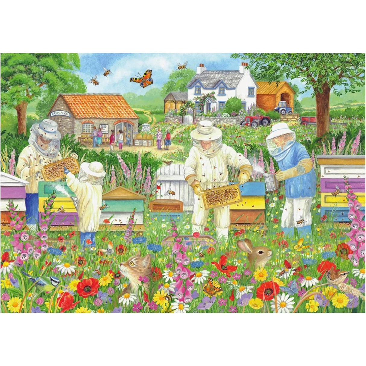 The Beekeepers Jigsaw Puzzle 1000 pcs.