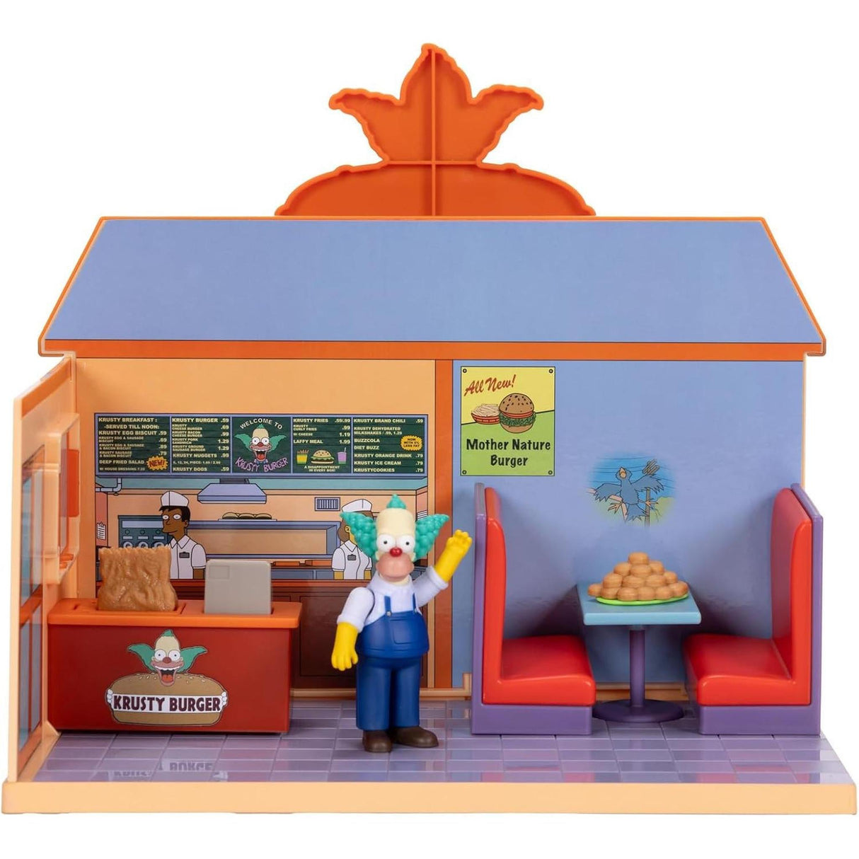 The Simpsons Krusty Burger Diorama Playset