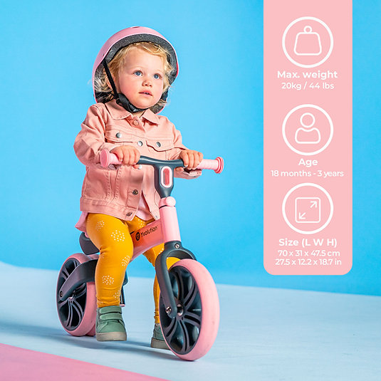 Velo Junior Balance Bike Pink – McGreevy's Toys Direct