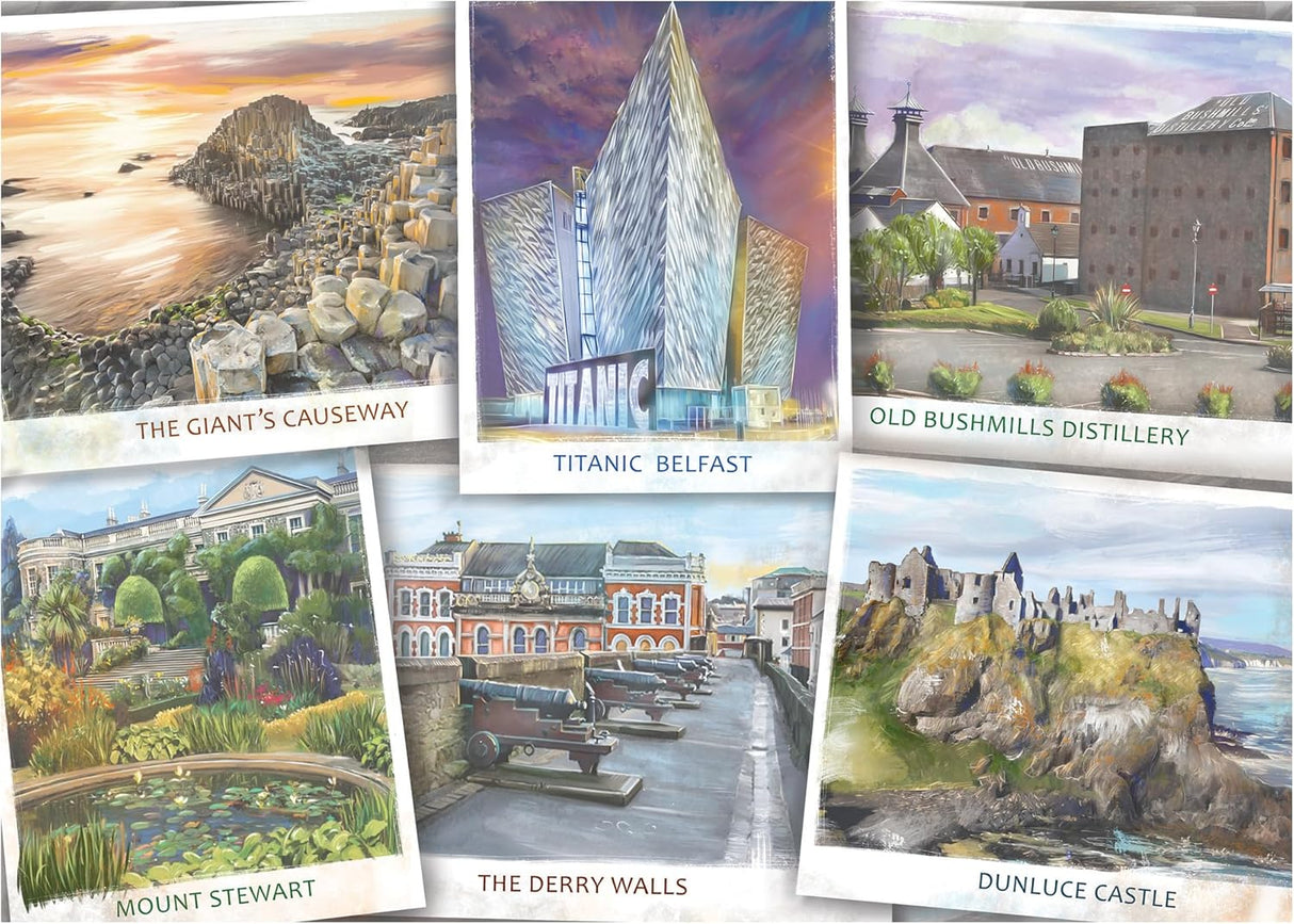 Visit Northern Ireland Jigsaw Puzzle 1000pcs