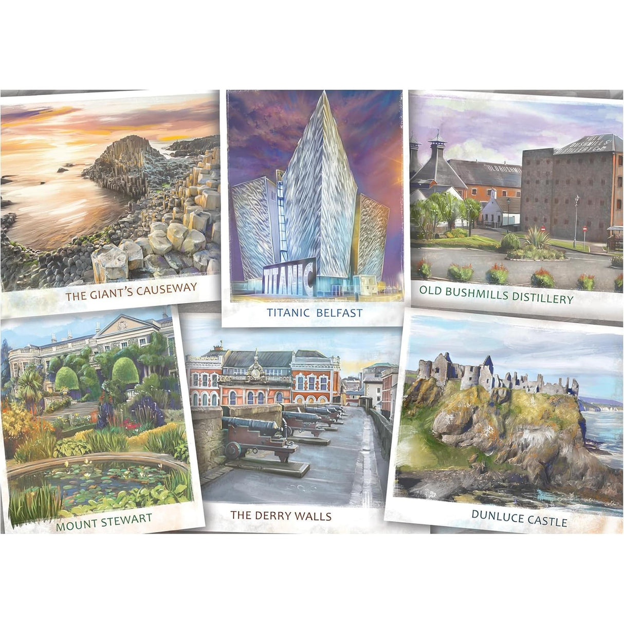 Visit Northern Ireland Jigsaw Puzzle 1000pcs