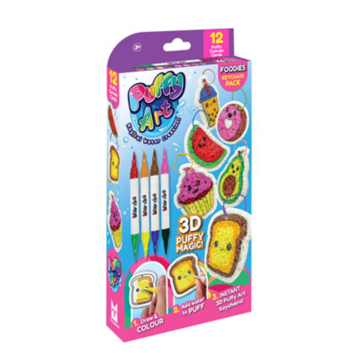 Puffy Art Foodies large pack