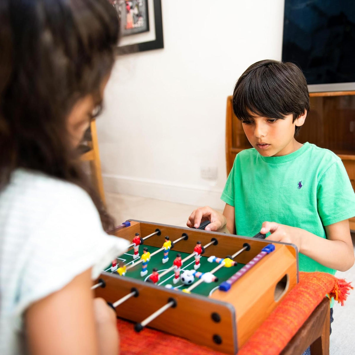 Wooden Tabletop Football
