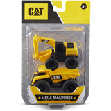 CAT Little Machines Plastic Vehicles 2 pack - Assorted - McGreevy's Toys Direct