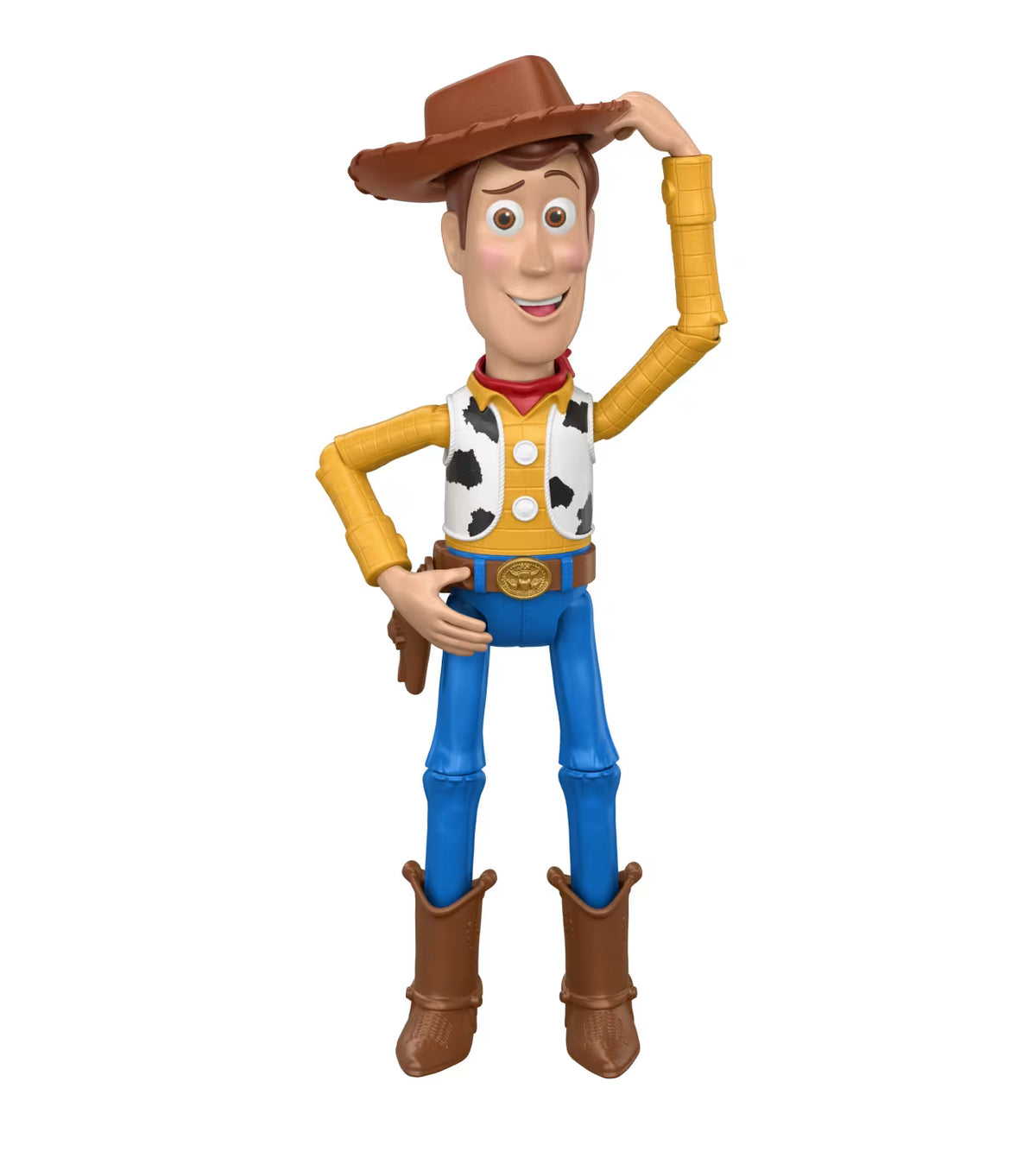 Disney Toy Story 5: Large Scale Howdy Partner Woody with Hat Tip Move