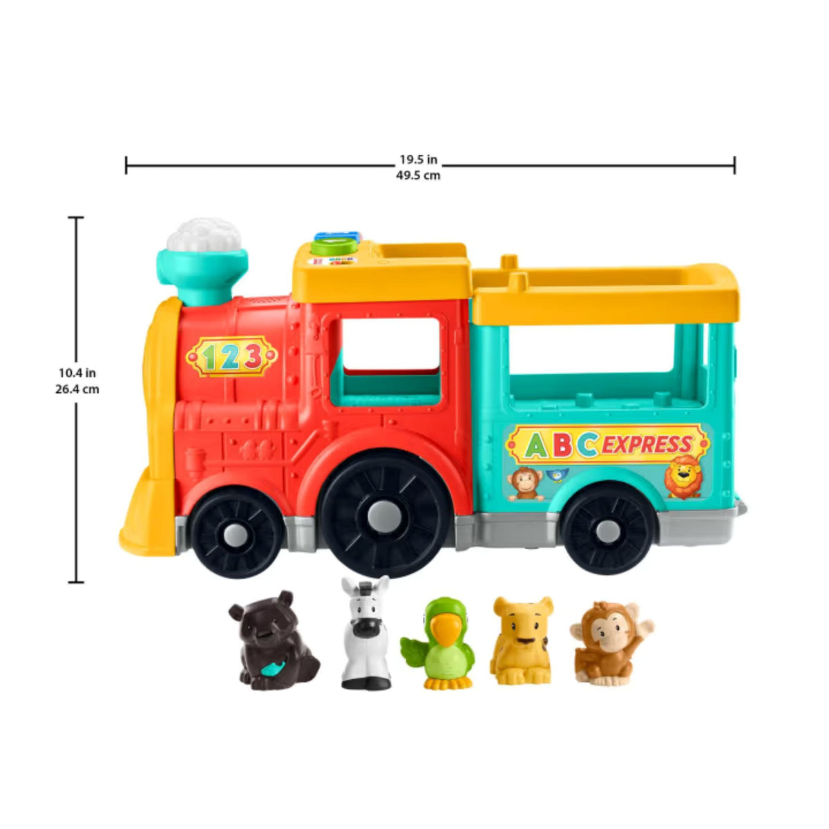 Fisher-Price Little People Big Abc Animal Train