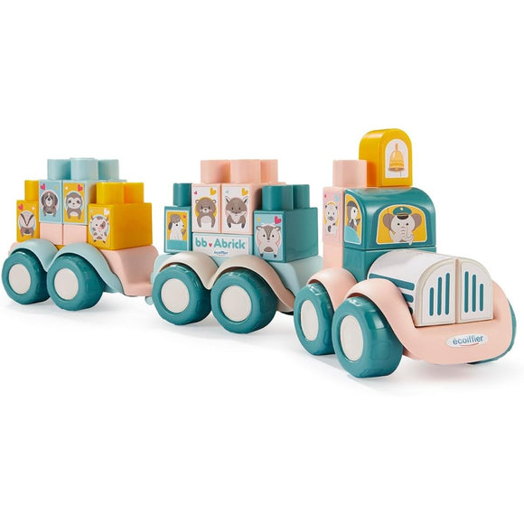 Pastel Block Train - McGreevy's Toys Direct