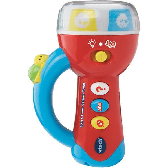 VTech Spin & Learn Colours Torch - McGreevy's Toys Direct