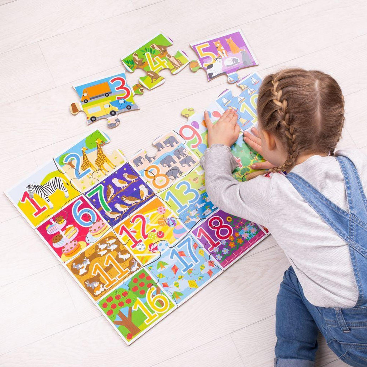 Bigjigs Numbers 1 to 20 Floor Puzzle