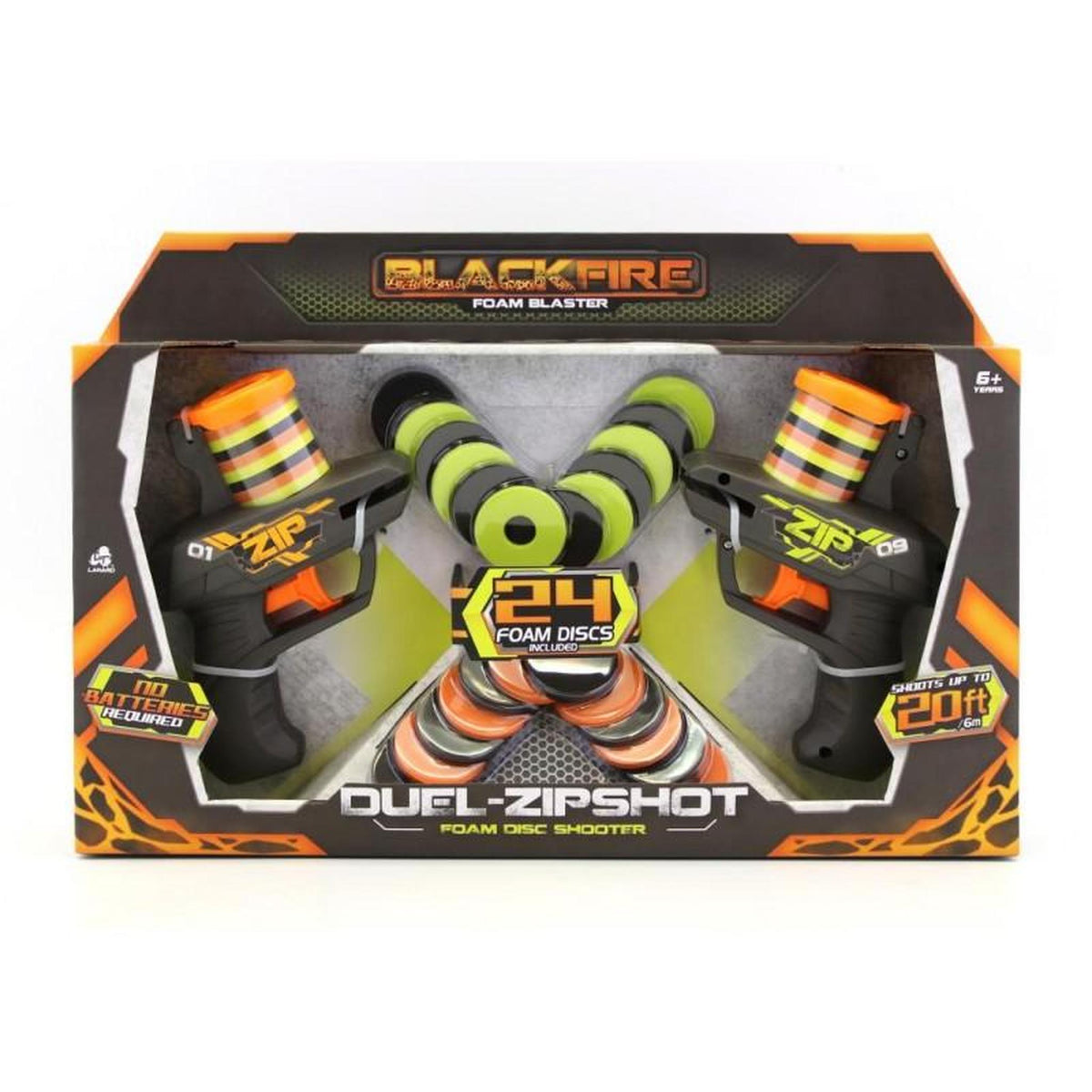 Blackfire Duel-Zipshot Foam Shooter