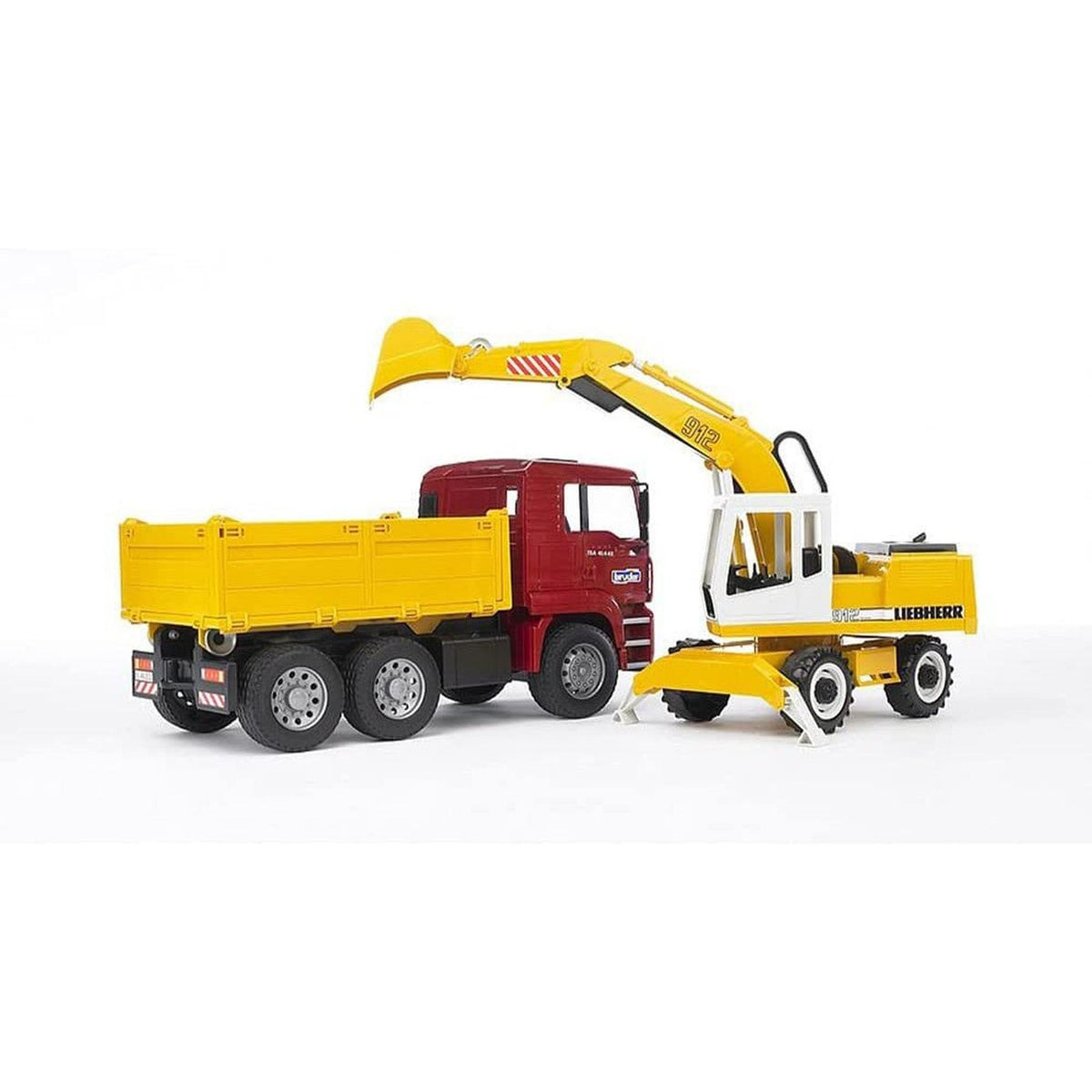 Bruder 2751 Man TGA Construction Truck with Excavator