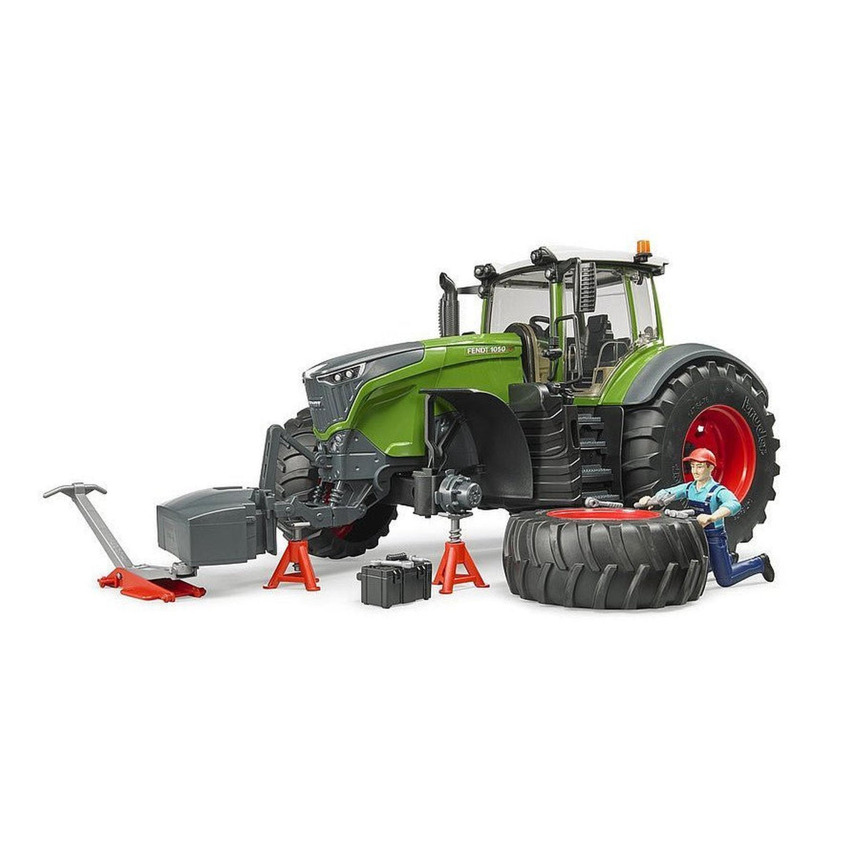 Bruder 4041 Fendt 1050 Vario with Mechanic & Garage Equipment