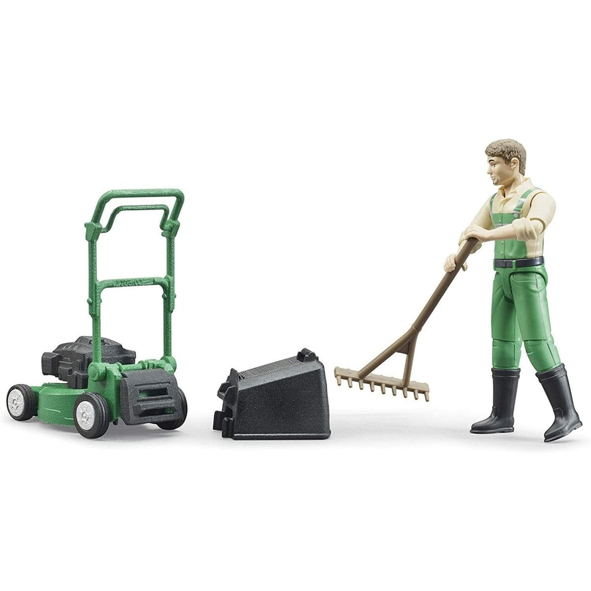 Bruder bWorld Gardener with Mower & Accessories
