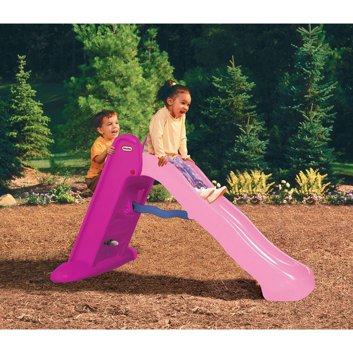 Little Tikes Large Easy Store Slide - Pink