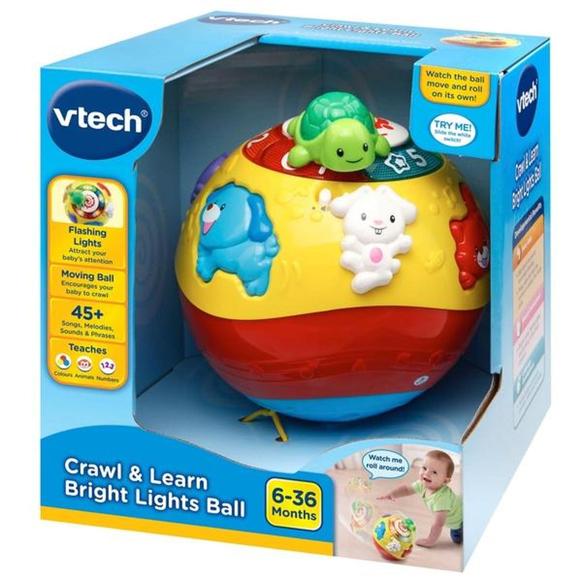 VTech Crawl & Learn Bright Lights Ball