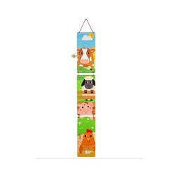 Bigjigs Wooden Height Chart - Farm - McGreevy's Toys Direct