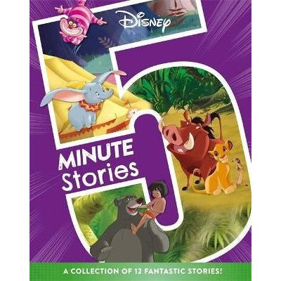 Disney 5 Minute Stories: A collection of 12 Fantastic Stories! - McGreevy's Toys Direct
