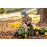 Rolly John Deere Ride-On Tractor with Trailer - McGreevy's Toys Direct