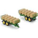 Siku 2891 Trailer with Round Bales 1:32 Scale - McGreevy's Toys Direct