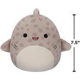 Squishmallows Azi - Grey Leopard Shark 7.5" - McGreevy's Toys Direct