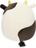 Squishmallows Connor the Black and White Cow 7.5" - McGreevy's Toys Direct