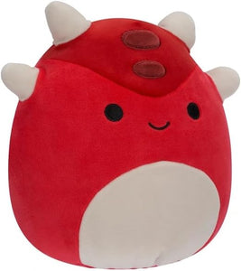 Squishmallows Sergio the Red Armored Dino 7.5" - McGreevy's Toys Direct