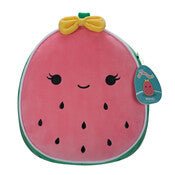 Squishmallows Wanda - Pink Watermelon with Seeds and Bow 12" - McGreevy's Toys Direct