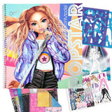 TOPModel POPSTAR Colouring Book