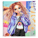 TOPModel POPSTAR Colouring Book