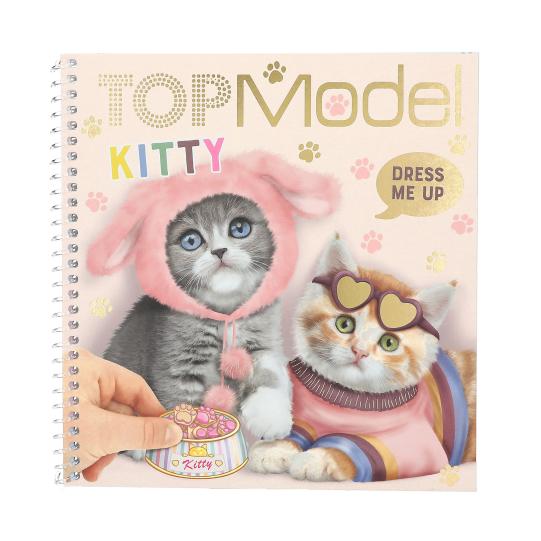 TOPModel Dress Me Up Stickerbook KITTY