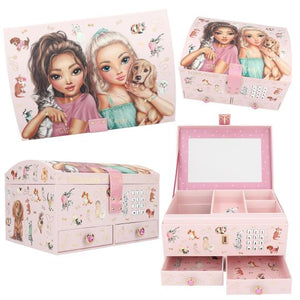 TOPModel Big Jewellery Box With Code And Sound