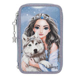 TOPModel Triple Pencil Case WOLF