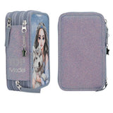 TOPModel Triple Pencil Case WOLF