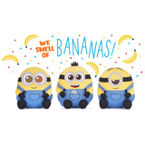 Minions Squashy Podgie Banana Scented Plush 8"