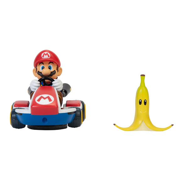 Super Mario Spin Out Mario Kart, Assorted 2.5 inch