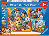 PAW Patrol 3x49-piece Puzzles