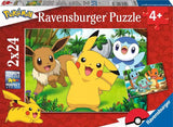 Pokemon: 2 x 24-piece Puzzles