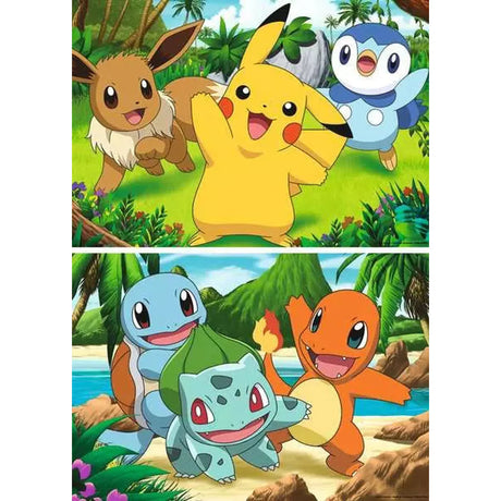 Pokemon: 2 x 24-piece Puzzles
