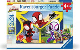 Spidey and his Amazing Friends: 2 x 24-piece Puzzles