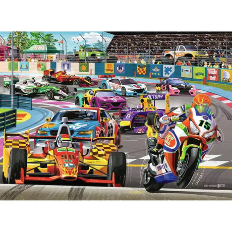 Racetrack Rally 60-piece Puzzle