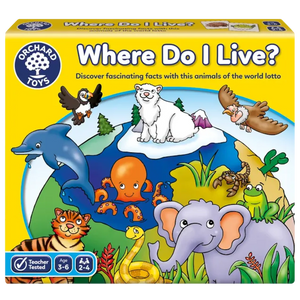 Orchard Toys Where Do I Live? Game