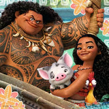 Disney Moana: 3 x 49-piece Puzzles