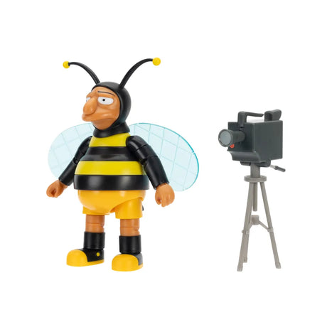 The Simpsons 5-inch Figure: Bumblebee Man with Video Camera