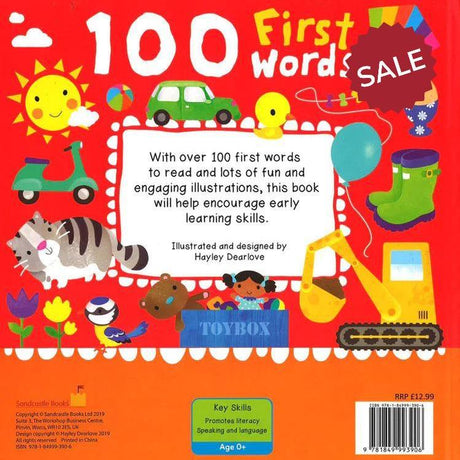 100 First Words Board Book