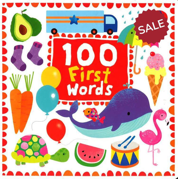 100 First Words Board Book