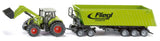 Siku Claas Tractor with front loader, dolly and tipping trailer 1:50 Scale