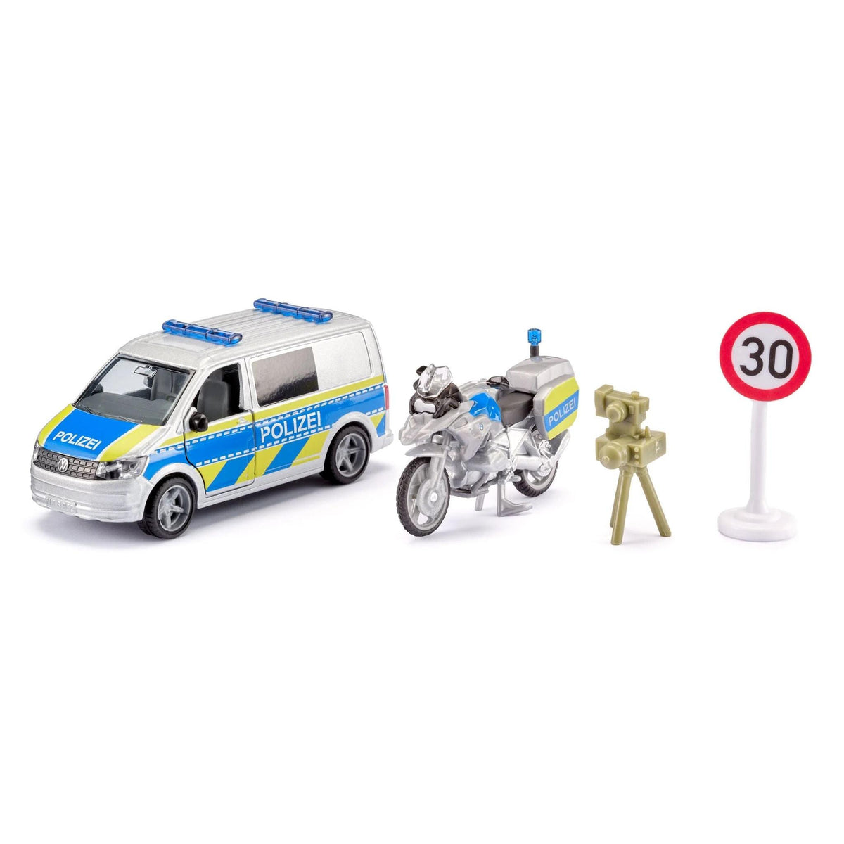 Siku VW T6 with motorbike police 1:50 Scale