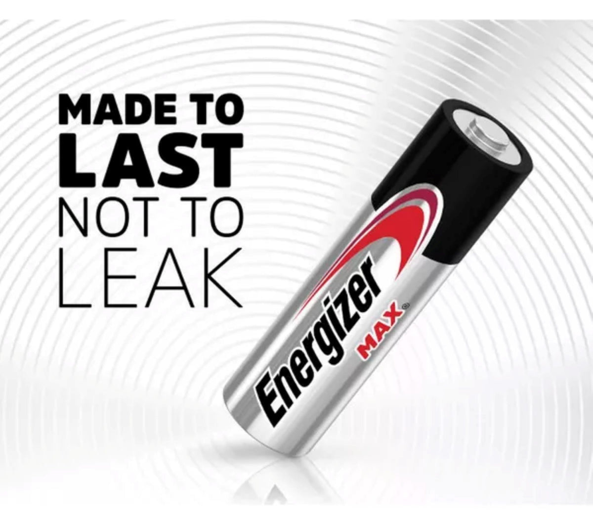 Energizer AA Alkaline Batteries - Pack of 4