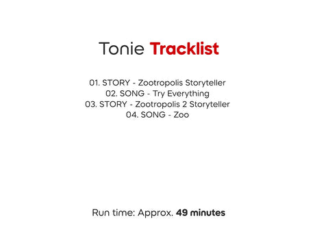 Tonies: Disney - Zootropolis